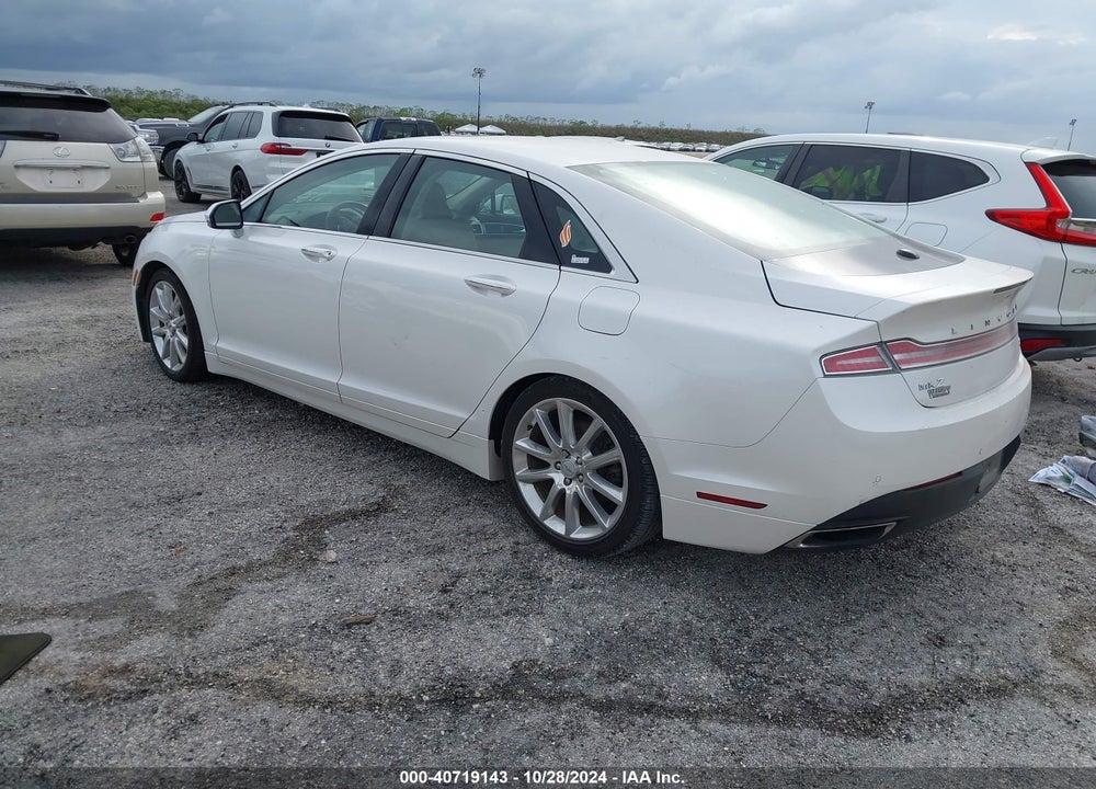 2016 LINCOLN MKZ VIN: 3LN6L2G91GR617480