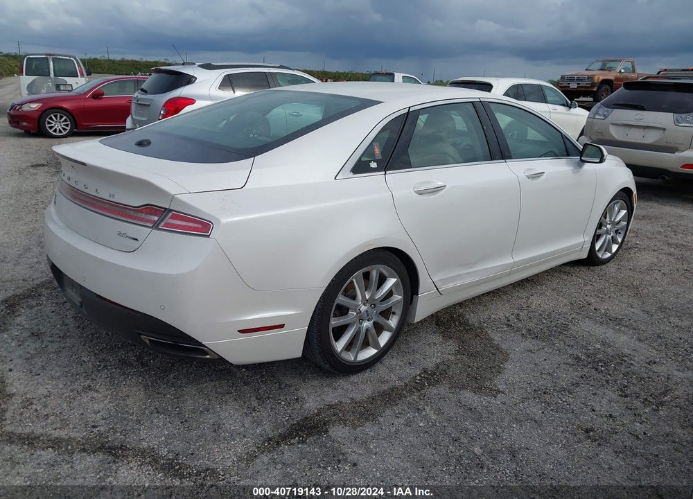 2016 LINCOLN MKZ VIN: 3LN6L2G91GR617480