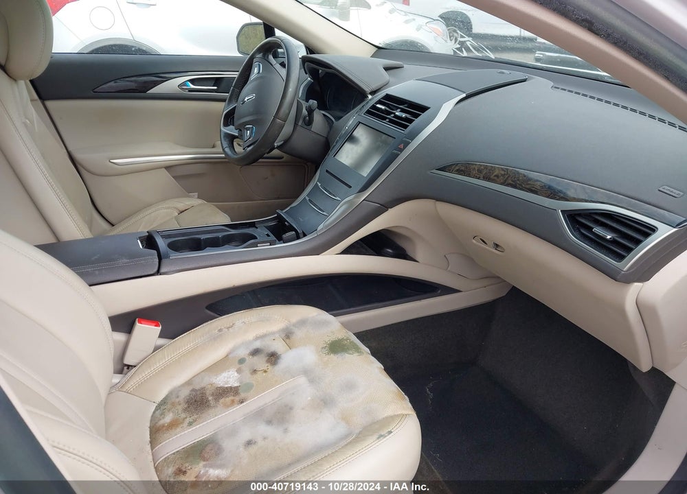 2016 LINCOLN MKZ VIN: 3LN6L2G91GR617480