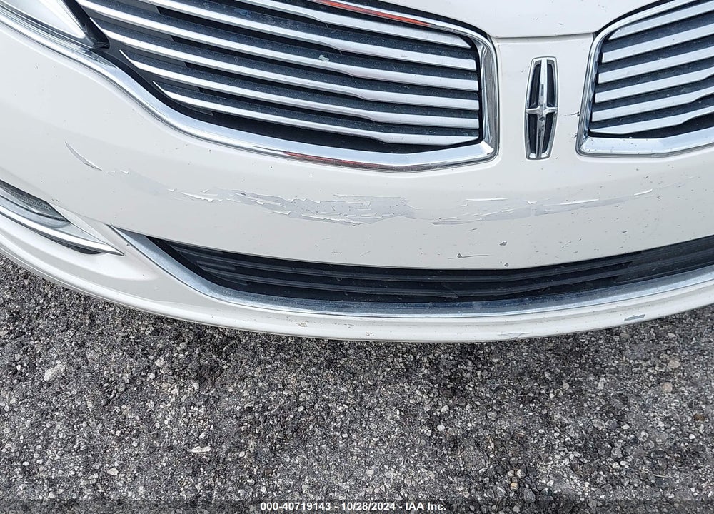 2016 LINCOLN MKZ VIN: 3LN6L2G91GR617480