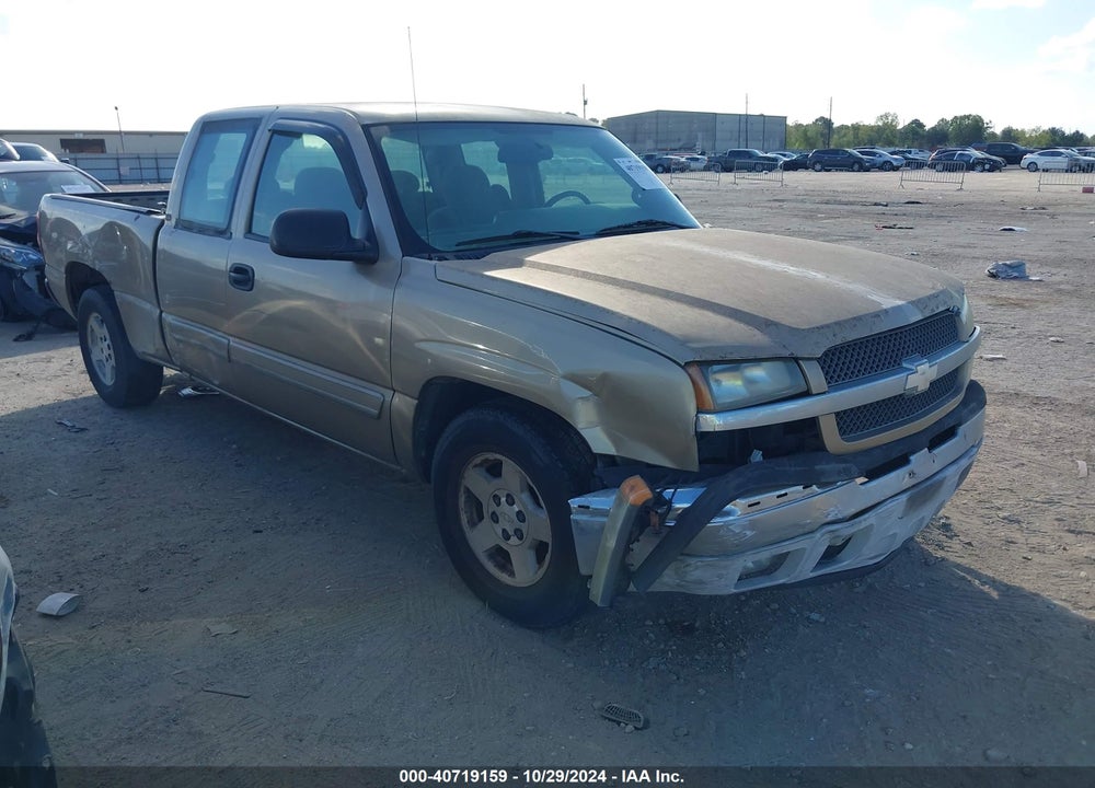 2005 CHEVROLET SILVERADO 1500 LS VIN: 1GCEC19T55Z272398