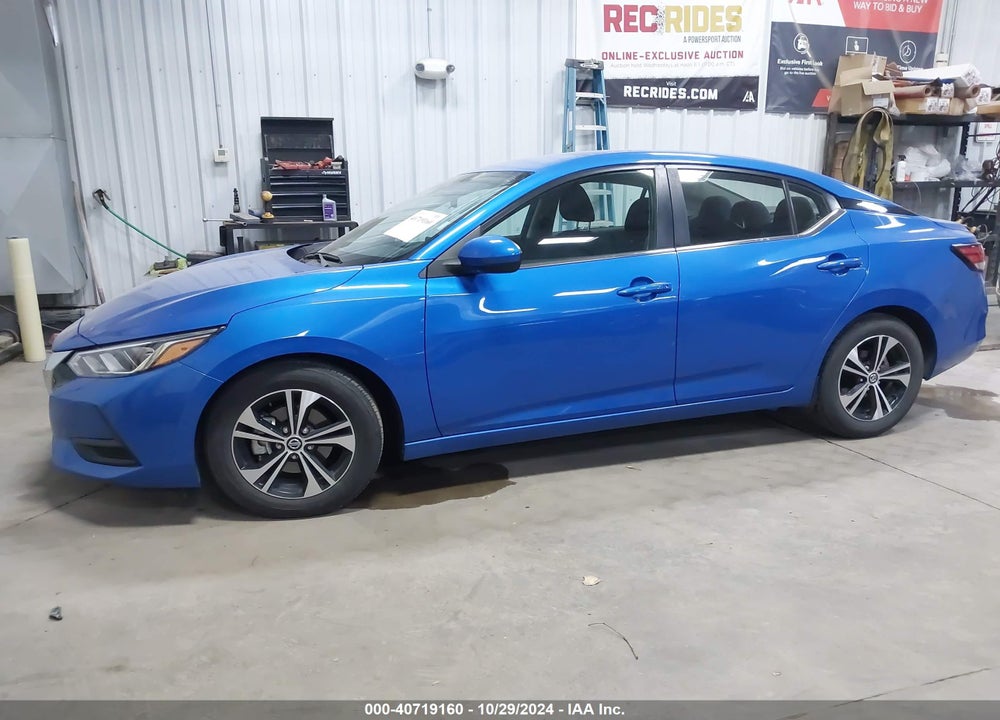 2022 NISSAN SENTRA SV VIN: 3N1AB8CV2NY267399