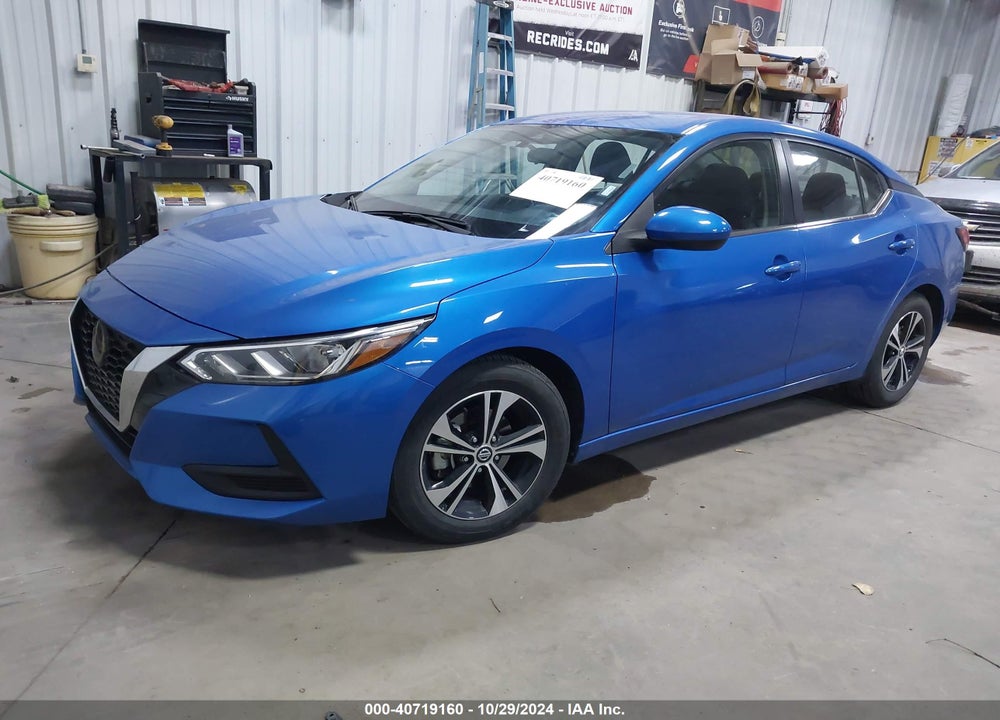 2022 NISSAN SENTRA SV VIN: 3N1AB8CV2NY267399