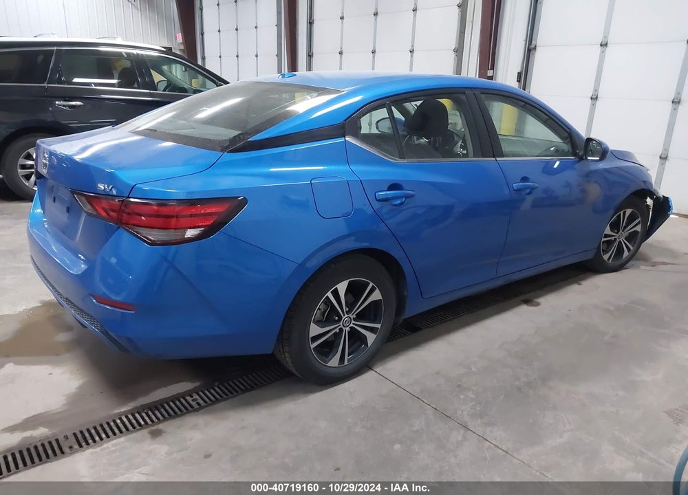 2022 NISSAN SENTRA SV VIN: 3N1AB8CV2NY267399