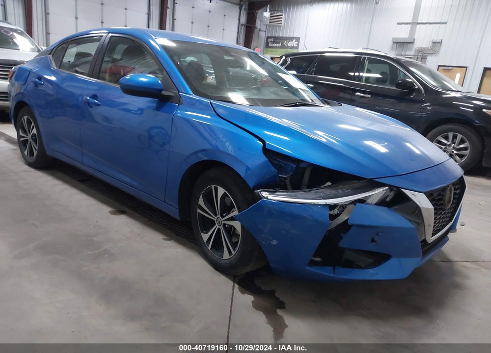 2022 NISSAN SENTRA SV VIN: 3N1AB8CV2NY267399