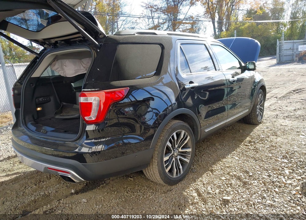 2017 FORD EXPLORER PLATINUM VIN: 1FM5K8HT2HGE07619