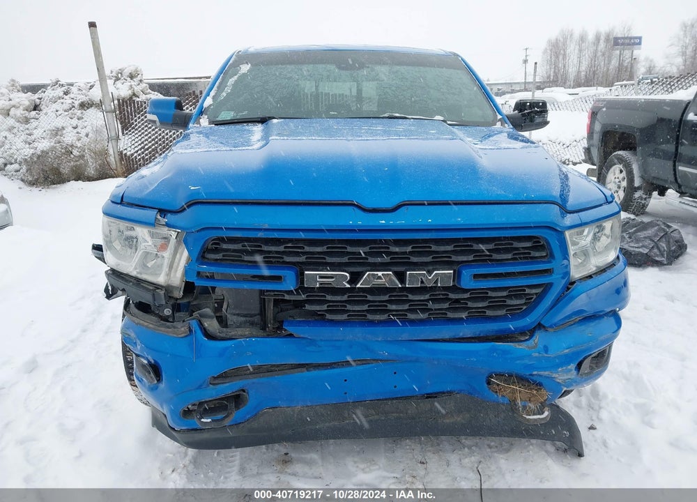 2022 RAM 1500 BIG HORN 4X4 5'7 BOX VIN: 1C6SRFFT2NN381791