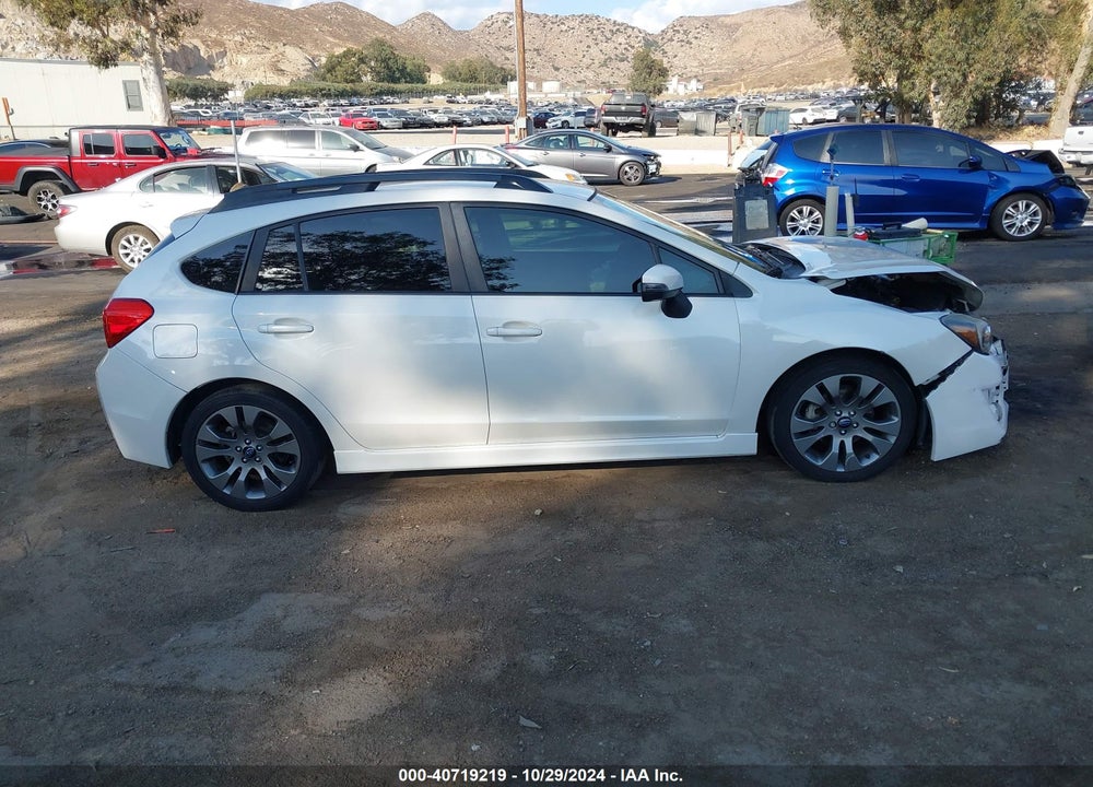 2015 SUBARU IMPREZA 2.0I SPORT PREMIUM VIN: JF1GPAT66F8254568