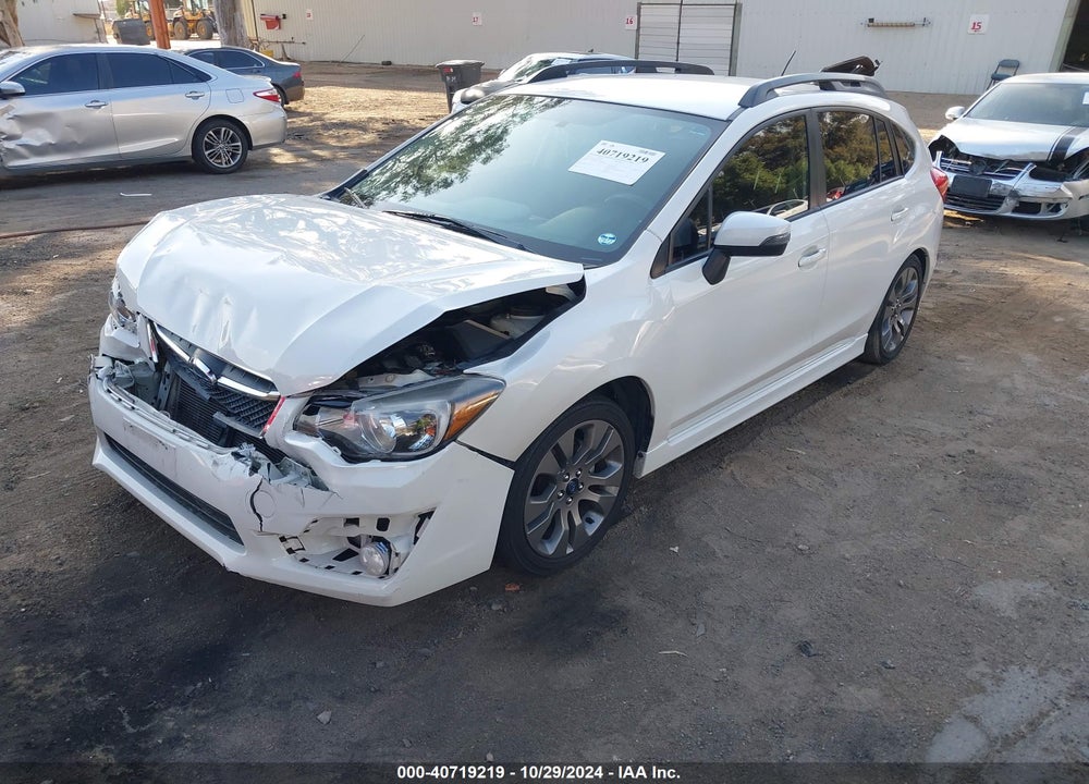 2015 SUBARU IMPREZA 2.0I SPORT PREMIUM VIN: JF1GPAT66F8254568