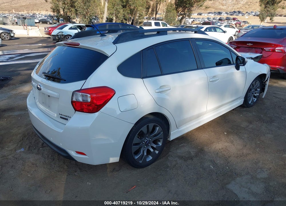 2015 SUBARU IMPREZA 2.0I SPORT PREMIUM VIN: JF1GPAT66F8254568