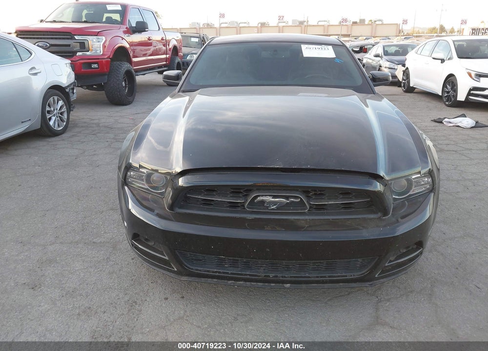 2013 FORD MUSTANG V6 PREMIUM VIN: 1ZVBP8AM1D5262491