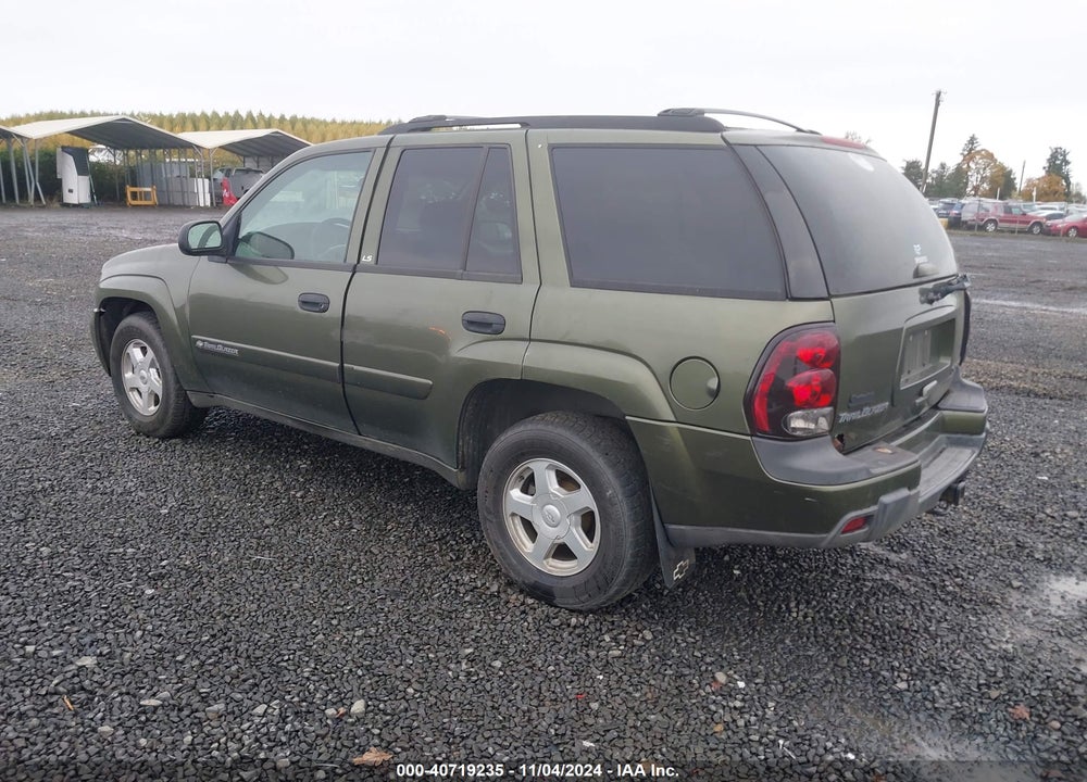 2002 CHEVROLET TRAILBLAZER LS VIN: 1GNDT13S322149402