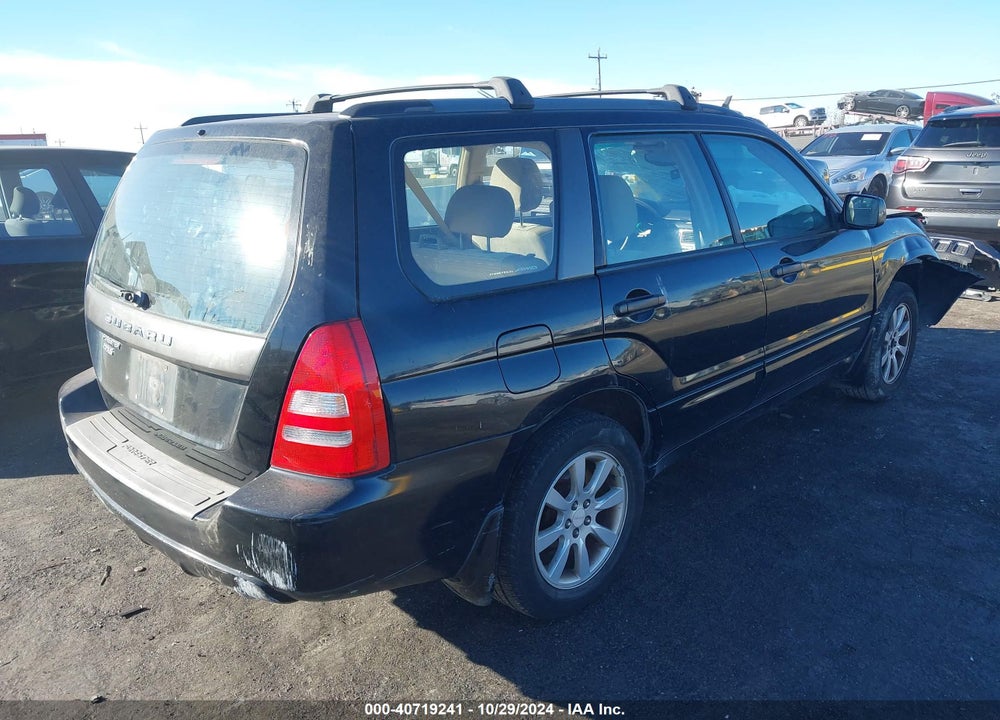 2005 SUBARU FORESTER 2.5XS VIN: JF1SG65645H708965