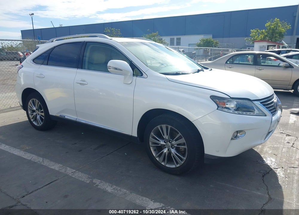 2013 LEXUS RX 450H VIN: JTJBC1BA6D2440484