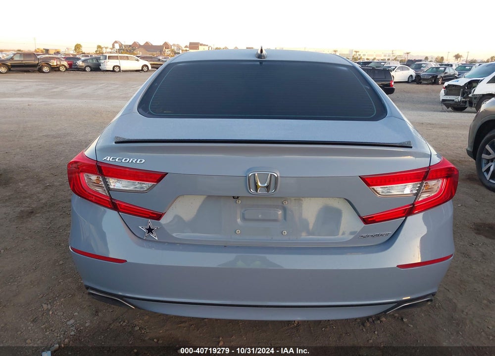 2021 HONDA ACCORD SPORT VIN: 1HGCV1F3XMA110352