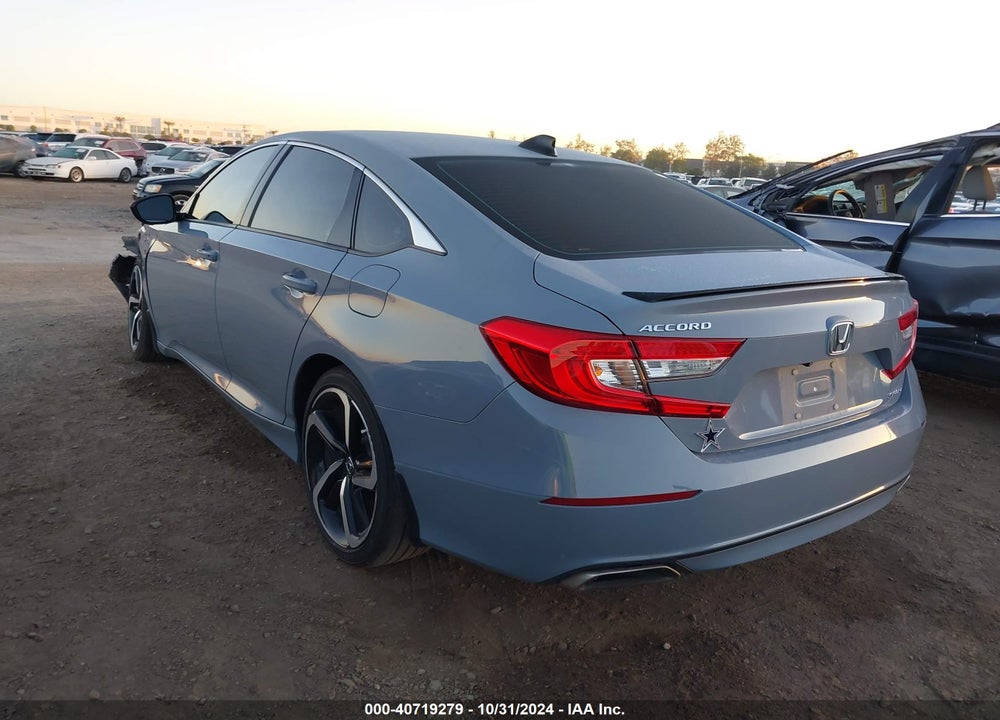 2021 HONDA ACCORD SPORT VIN: 1HGCV1F3XMA110352