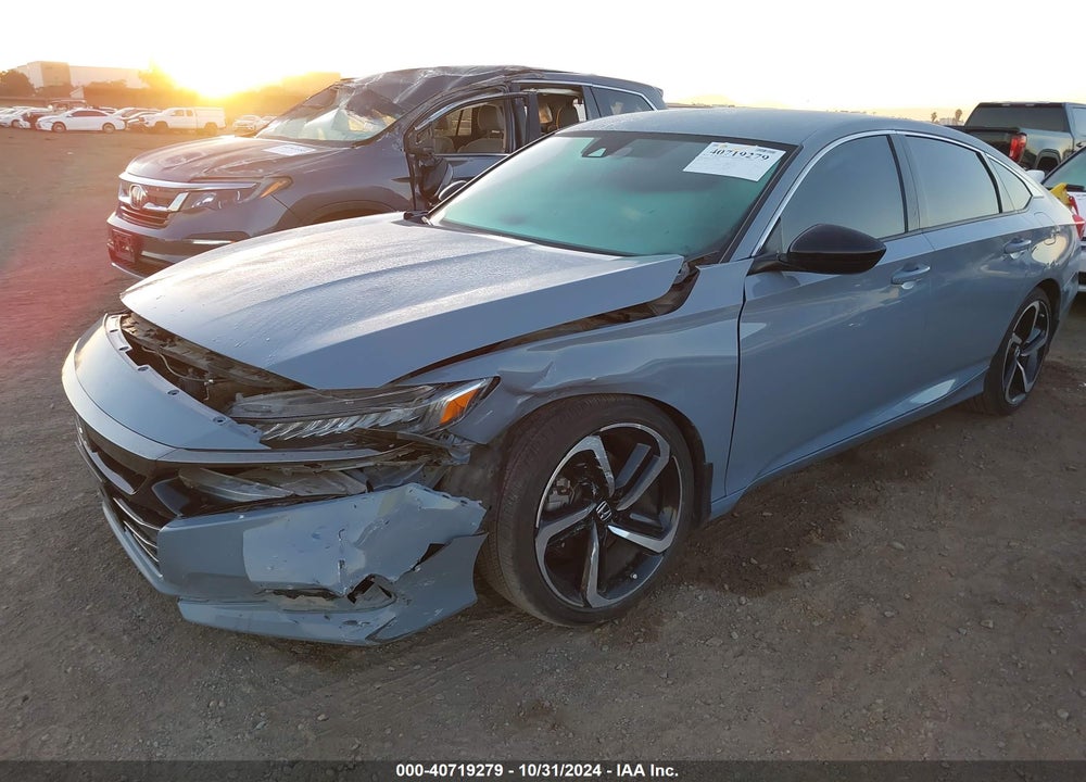 2021 HONDA ACCORD SPORT VIN: 1HGCV1F3XMA110352