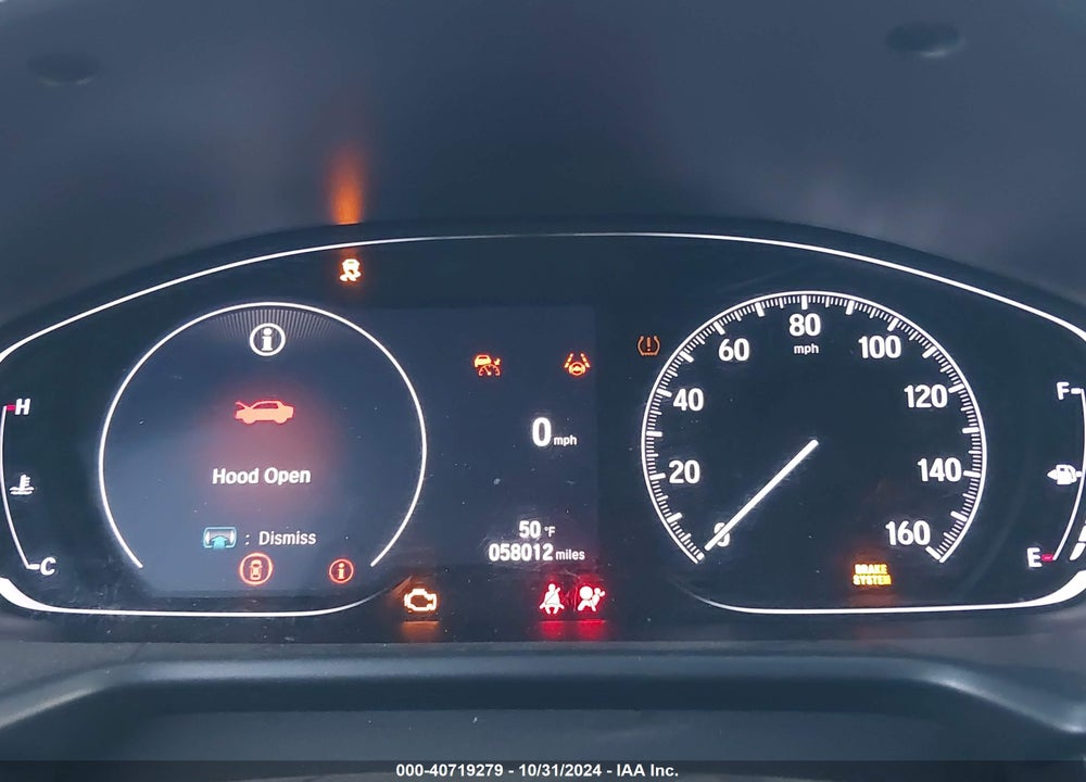 2021 HONDA ACCORD SPORT VIN: 1HGCV1F3XMA110352
