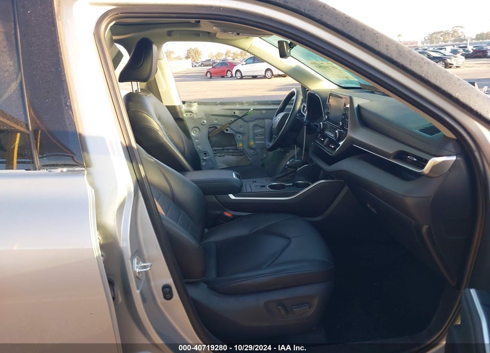 2021 TOYOTA HIGHLANDER HYBRID XLE VIN: 5TDHARAH4MS507849
