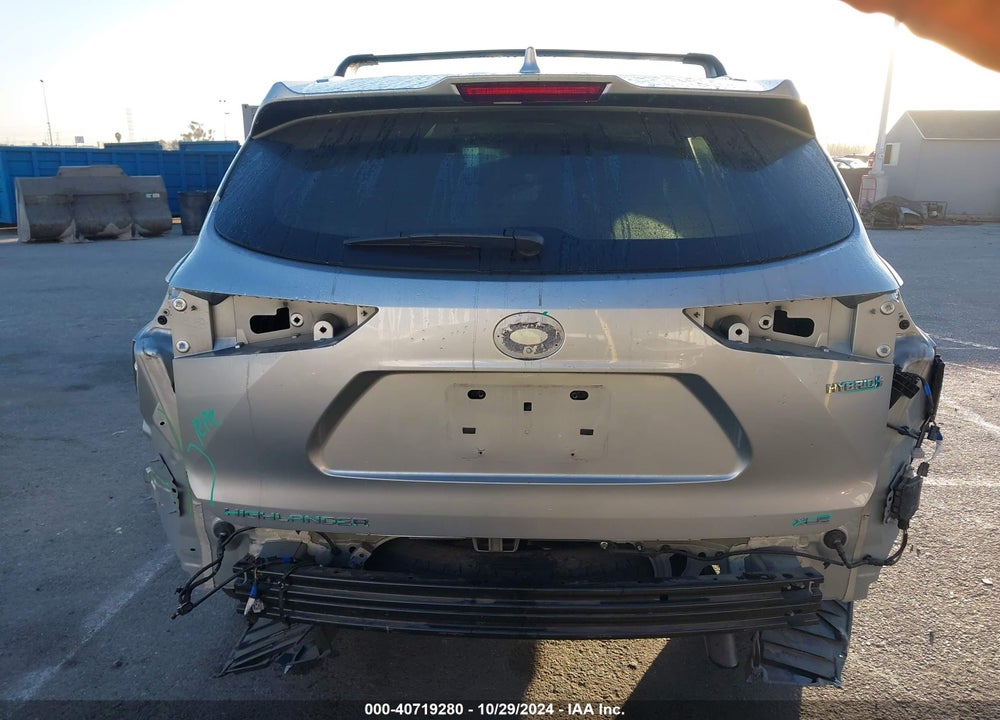 2021 TOYOTA HIGHLANDER HYBRID XLE VIN: 5TDHARAH4MS507849