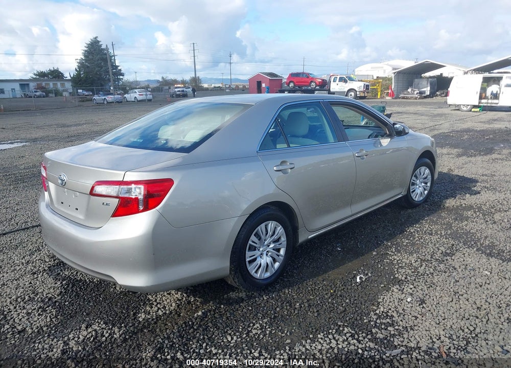 2014 TOYOTA CAMRY LE VIN: 4T4BF1FK0ER369660