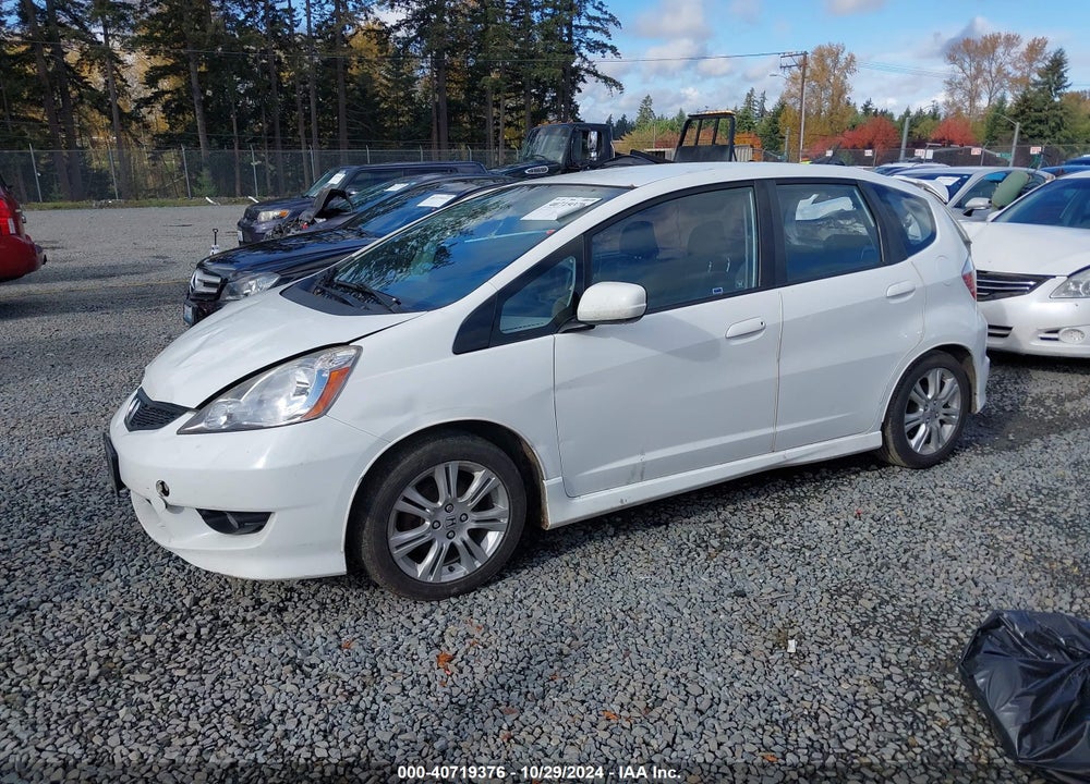 2010 HONDA FIT SPORT VIN: JHMGE8H45AS014678