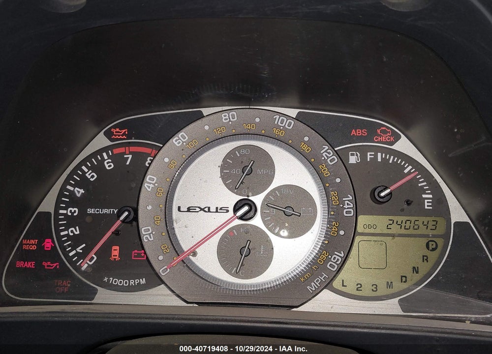 2004 LEXUS IS 300 VIN: JTHBD192940082306