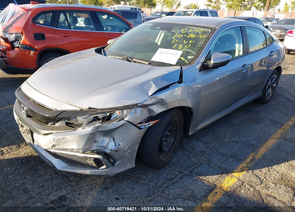 2019 HONDA CIVIC LX VIN: 2HGFC2F69KH554517