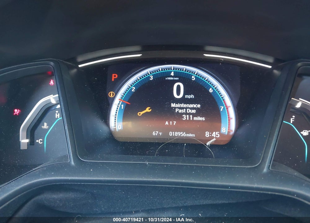 2019 HONDA CIVIC LX VIN: 2HGFC2F69KH554517