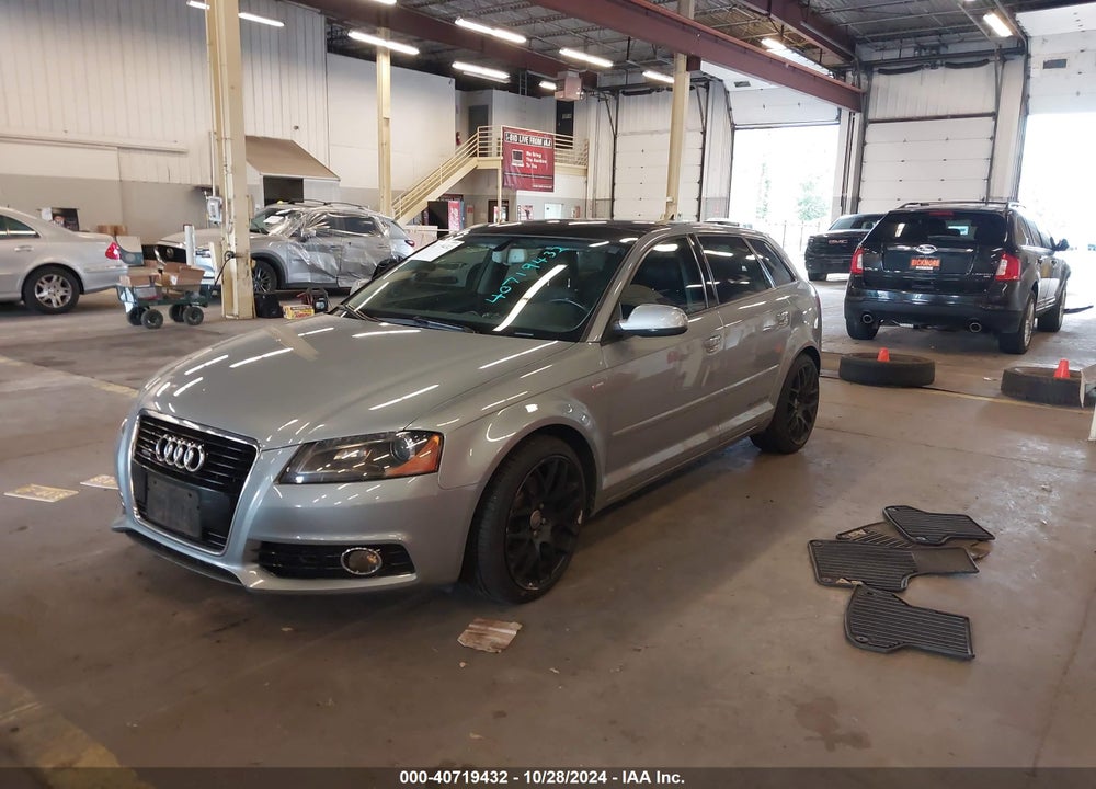 2013 AUDI A3 2.0T PREMIUM VIN: WAUMFAFM6DA024414