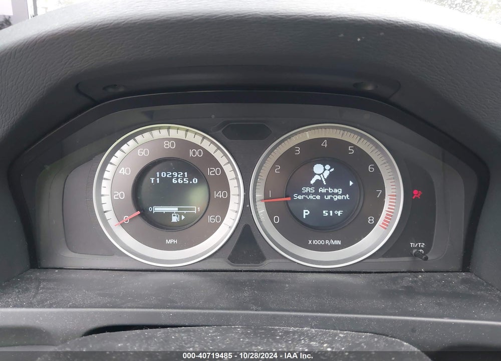 2013 VOLVO S60 T5 VIN: YV1612FS5D2211596