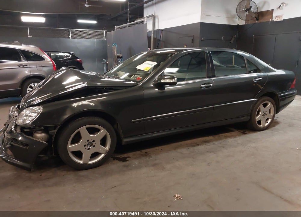 2003 MERCEDES-BENZ S 500 VIN: WDBNG75J63A370183