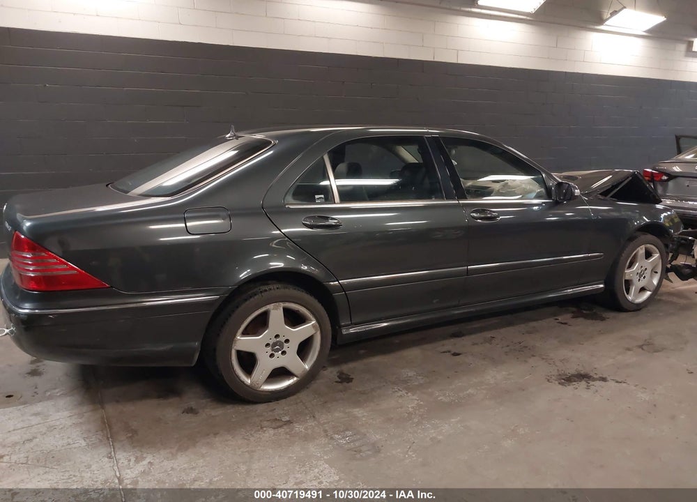 2003 MERCEDES-BENZ S 500 VIN: WDBNG75J63A370183