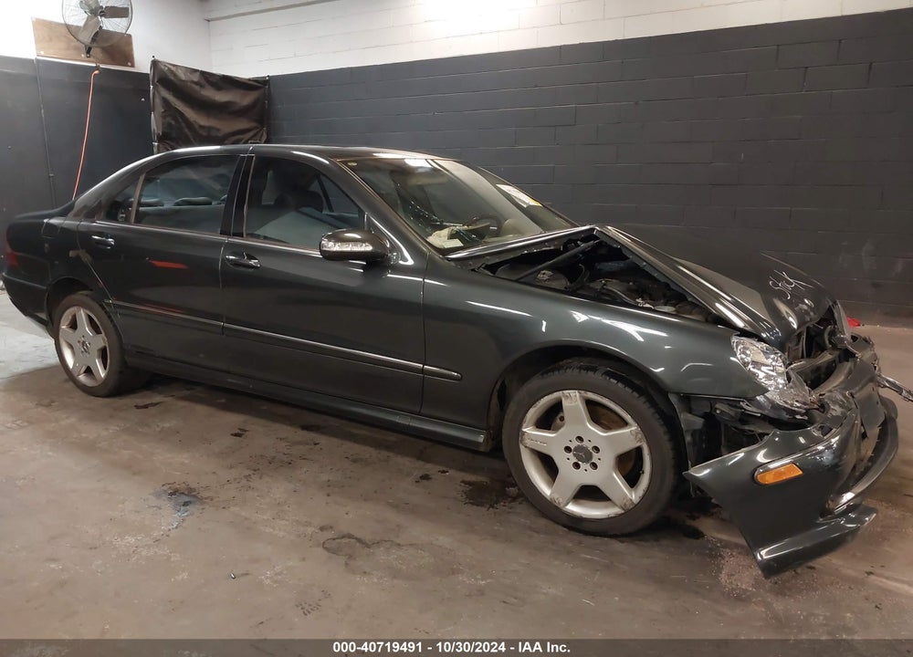 2003 MERCEDES-BENZ S 500 VIN: WDBNG75J63A370183