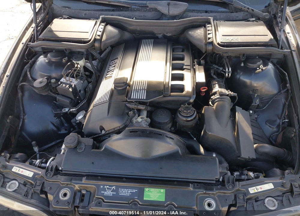 2000 BMW 528IA VIN: WBADM6347YGU19325