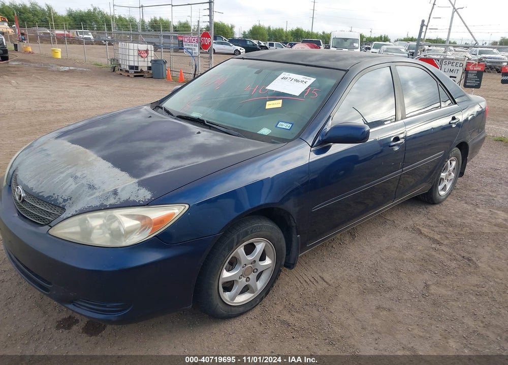 2003 TOYOTA CAMRY LE VIN: 4T1BE32K63U208001