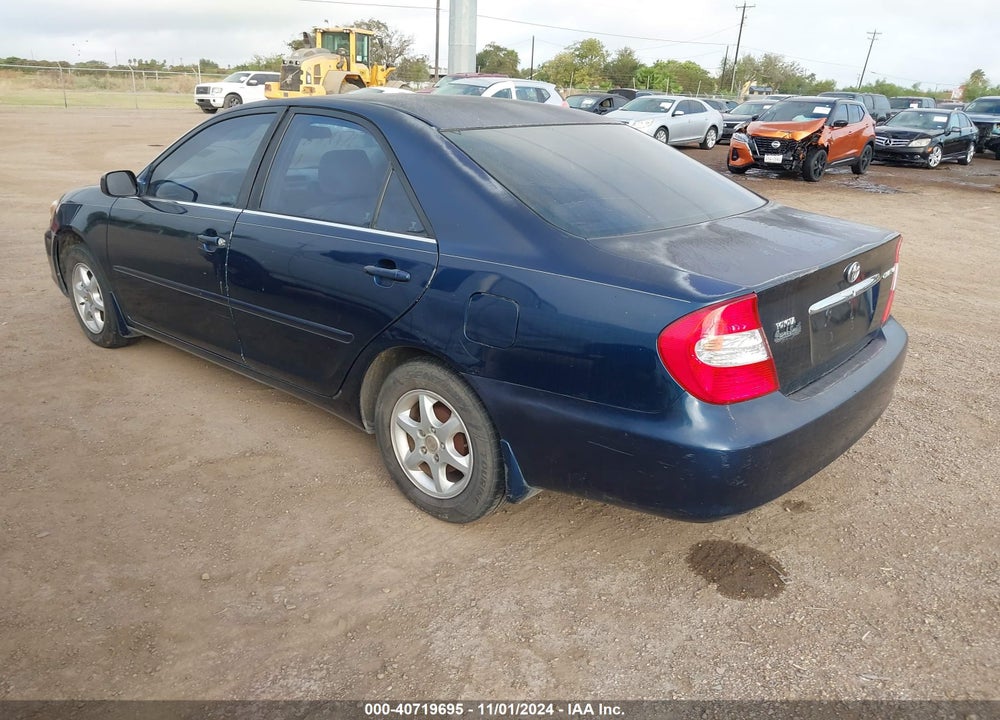 2003 TOYOTA CAMRY LE VIN: 4T1BE32K63U208001