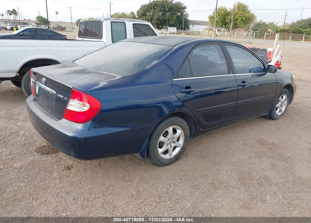 2003 TOYOTA CAMRY LE VIN: 4T1BE32K63U208001