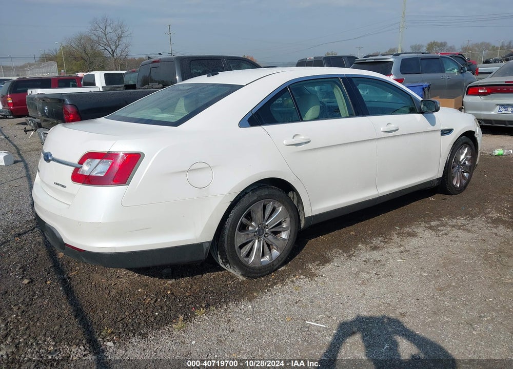 2010 FORD TAURUS LIMITED VIN: 1FAHP2FWXAG112342