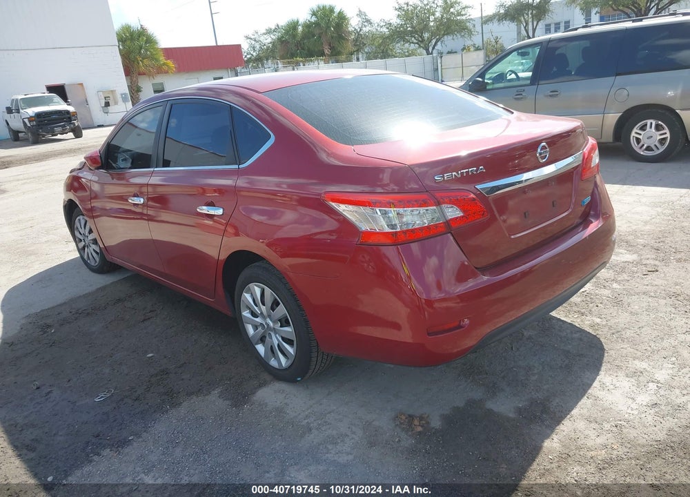 2014 NISSAN SENTRA S VIN: 3N1AB7AP4EY250327
