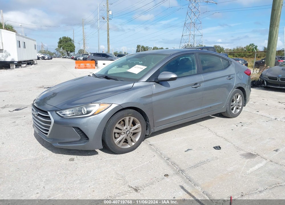 2018 HYUNDAI ELANTRA SEL VIN: KMHD84LF4JU590226