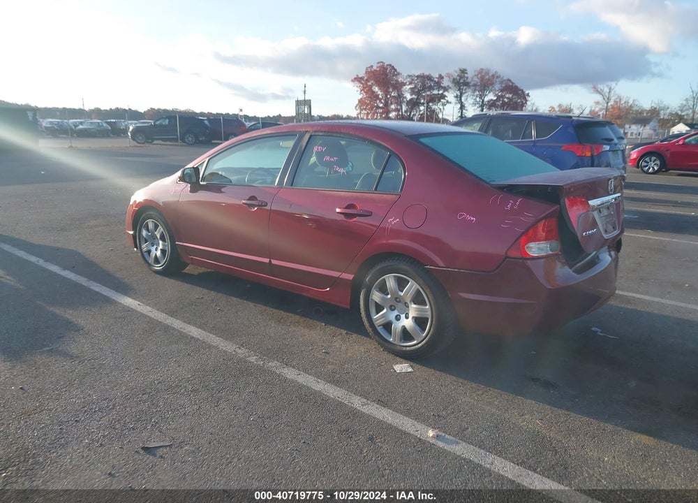 2011 HONDA CIVIC LX VIN: 2HGFA1F55BH506018
