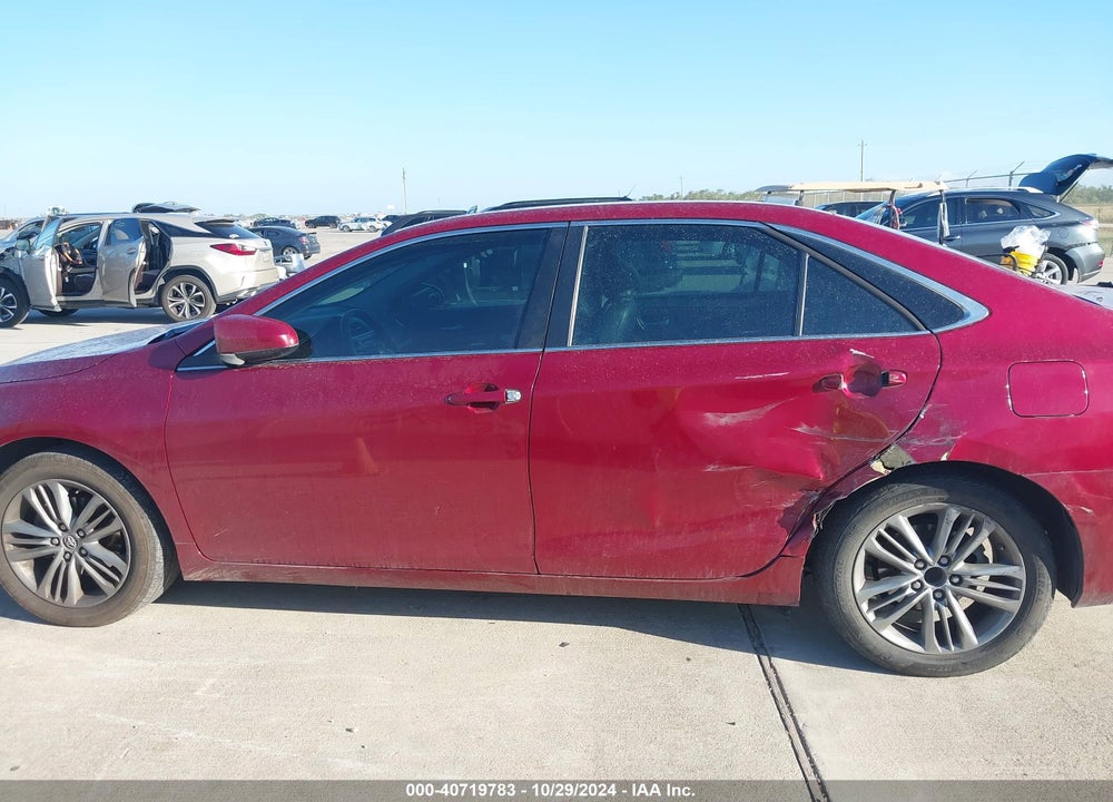 2015 TOYOTA CAMRY SE VIN: 4T1BF1FK3FU913130
