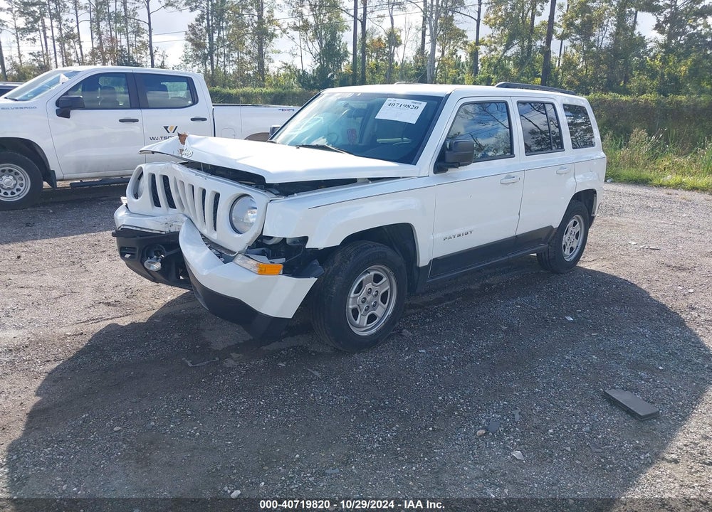 2014 JEEP PATRIOT SPORT VIN: 1C4NJPBB6ED741697