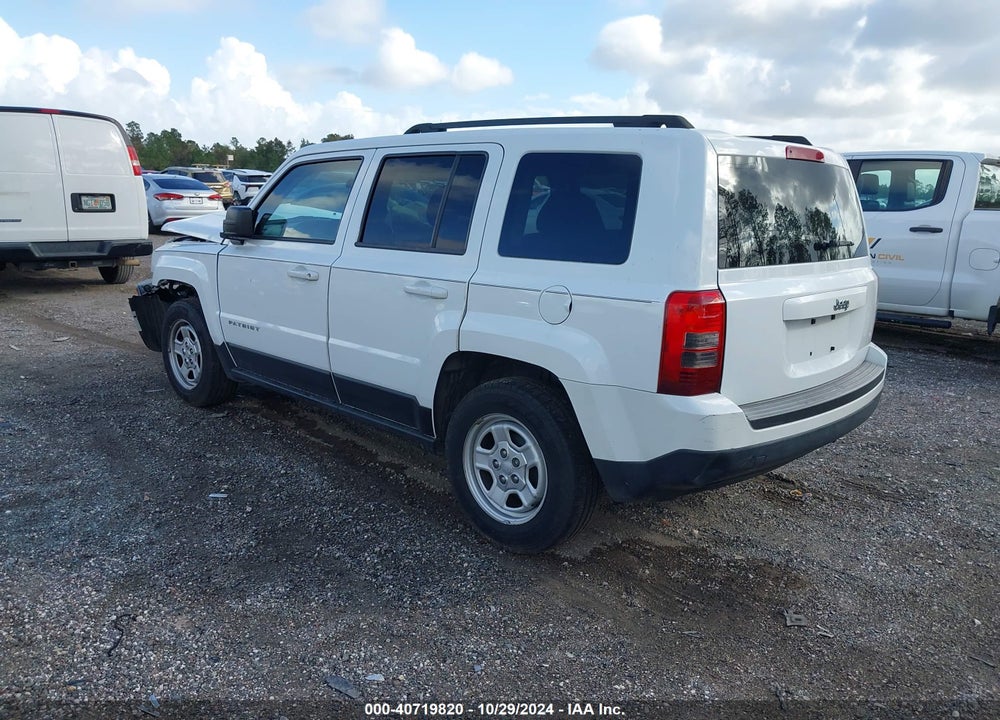 2014 JEEP PATRIOT SPORT VIN: 1C4NJPBB6ED741697