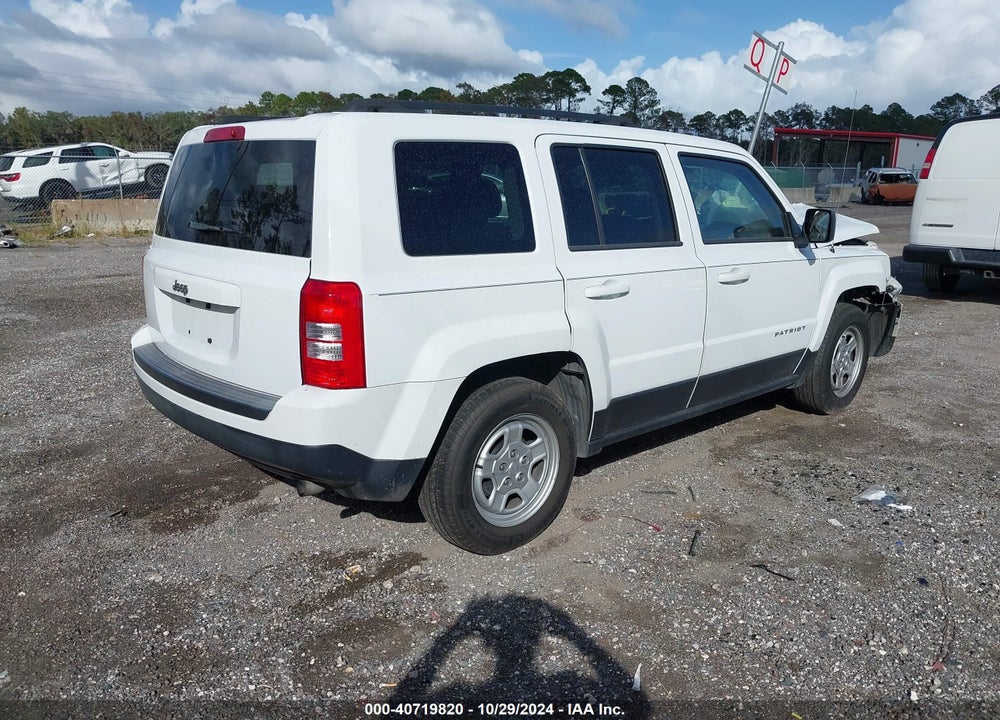 2014 JEEP PATRIOT SPORT VIN: 1C4NJPBB6ED741697