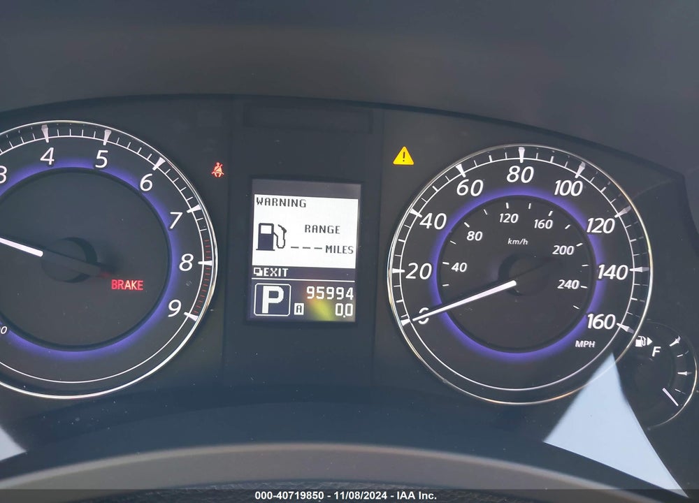 2012 INFINITI EX35 JOURNEY VIN: JN1AJ0HR3CM453193
