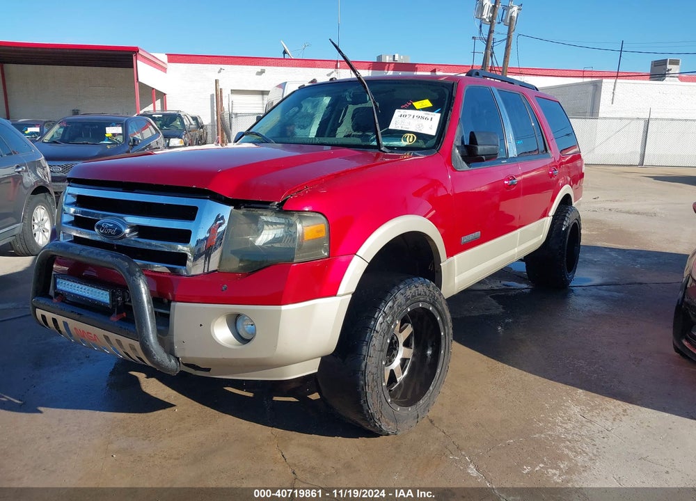 2008 FORD EXPEDITION EDDIE BAUER/KING RANCH VIN: 1FMFU17598LA16645