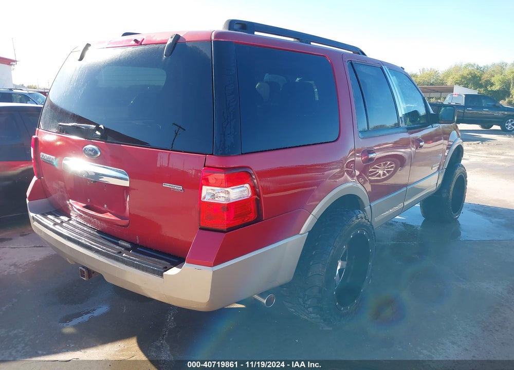 2008 FORD EXPEDITION EDDIE BAUER/KING RANCH VIN: 1FMFU17598LA16645