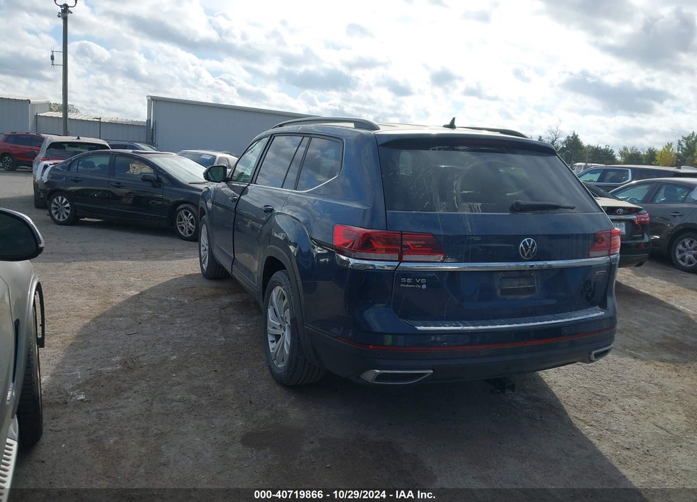 2021 VOLKSWAGEN ATLAS 3.6L V6 SE W/TECHNOLOGY VIN: 1V2HR2CA6MC605653